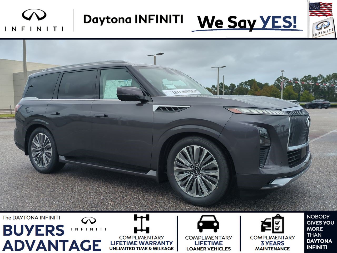 New 2026 INFINITI QX80 Luxe w/ Cargo Package