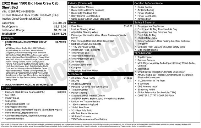 Used 2022 RAM 1500 Big Horn AWD/4WD image 24