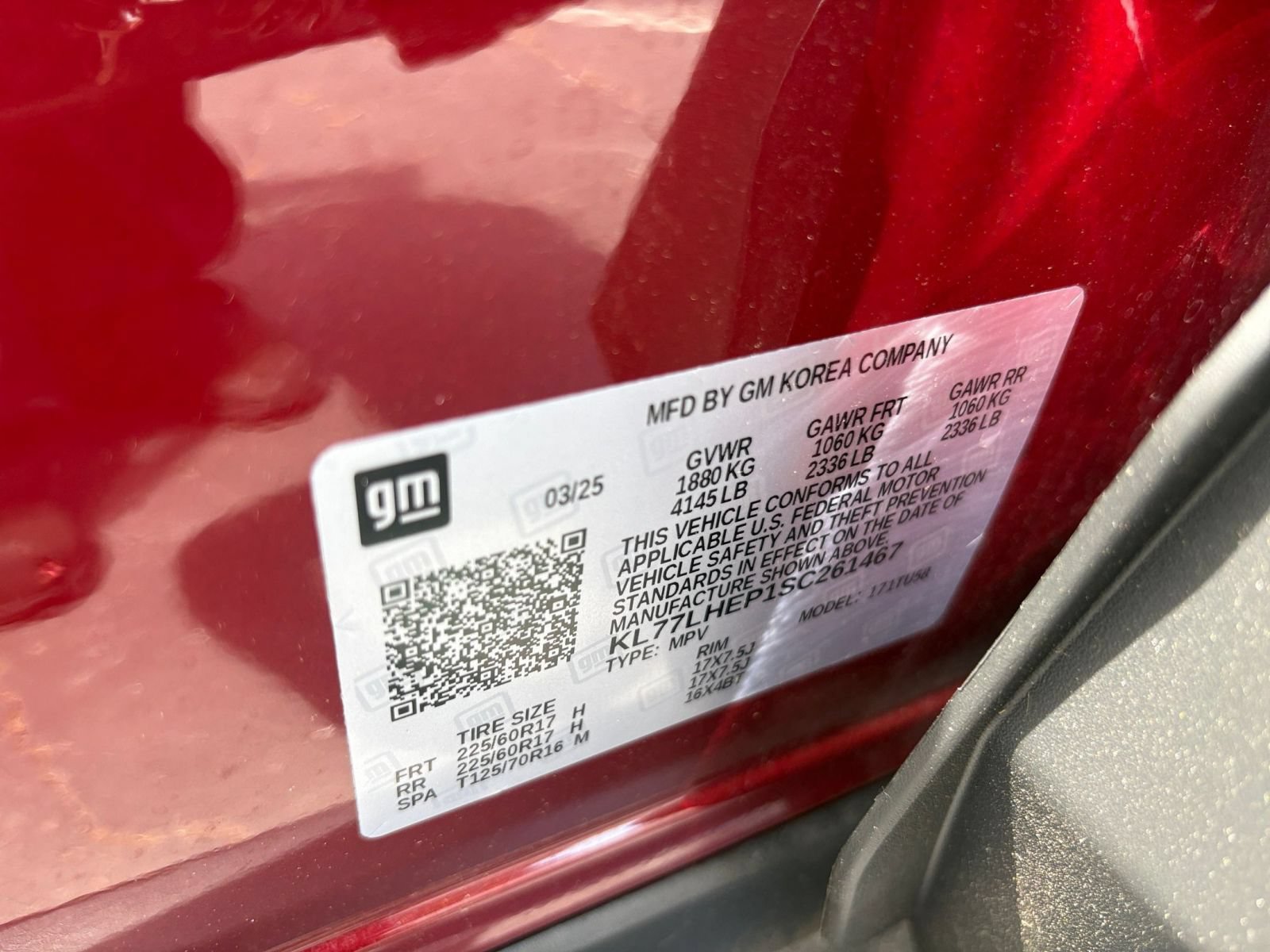 Used 2025 Chevrolet Trax LT w/ LT Convenience Package FWD image 28