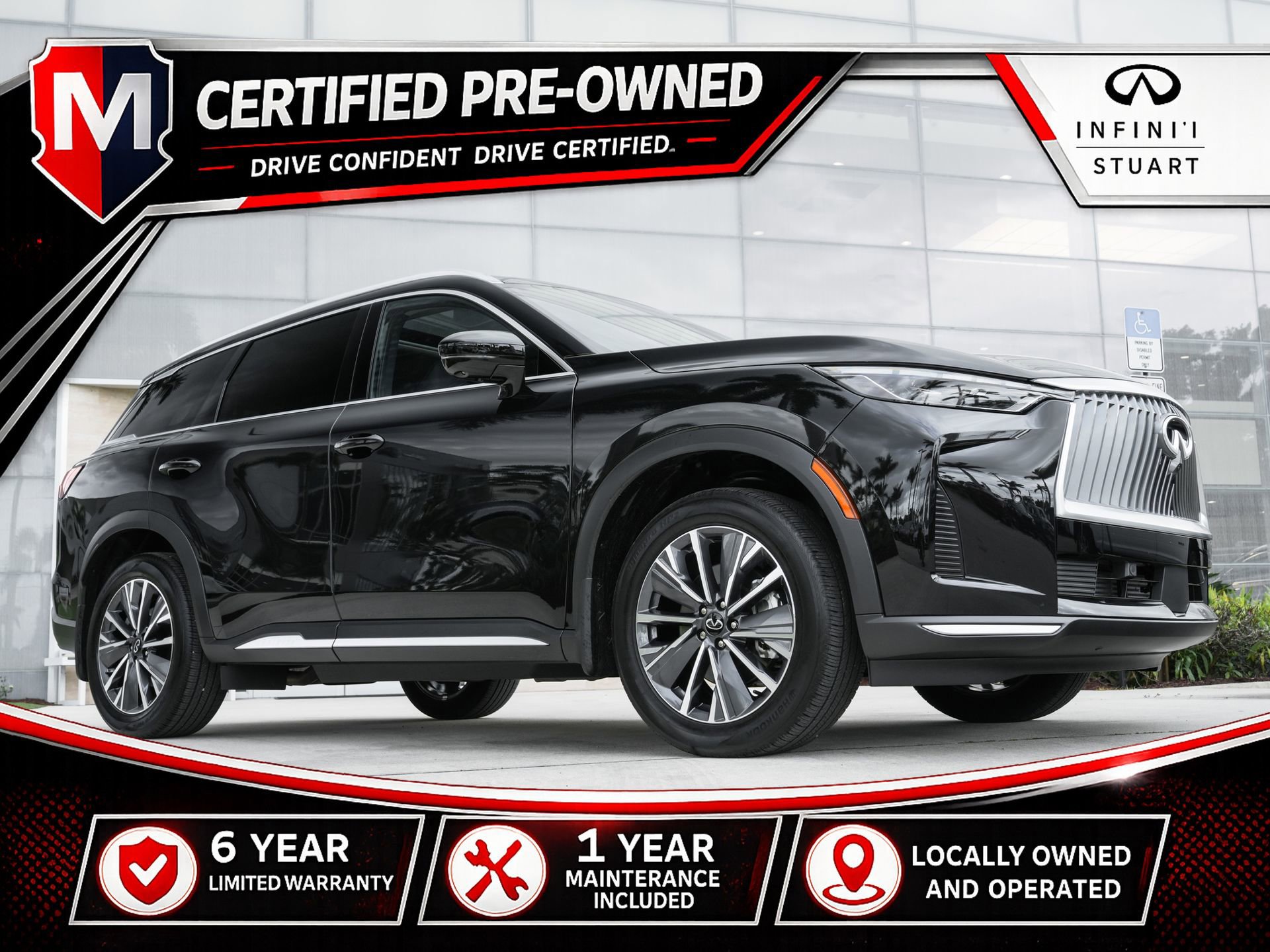 Certified 2026 INFINITI QX60 Luxe w/ Cargo Package FWD 360° Tour