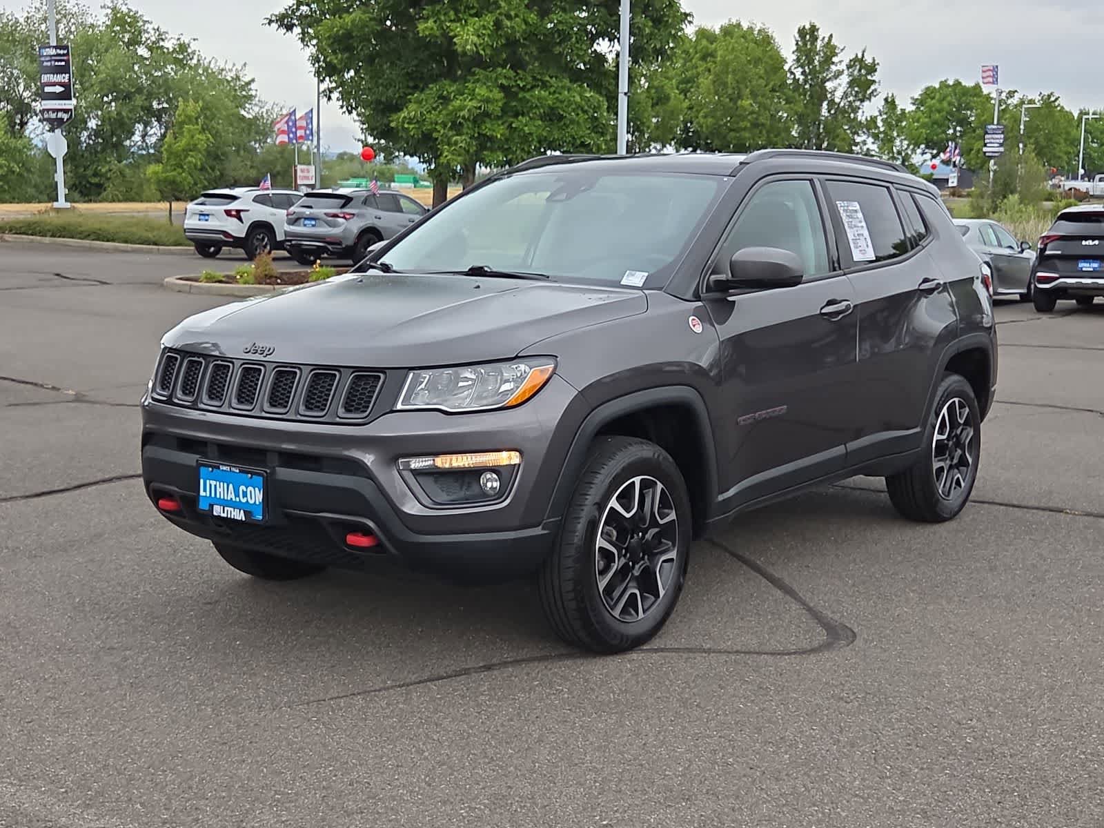 Used 2021 Jeep Compass Trailhawk AWD/4WD video 1