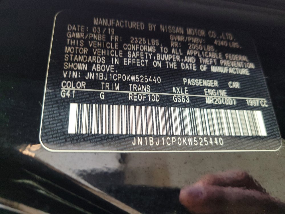 Used 2019 Nissan Rogue Sport S w/ Appearance Package FWD image 33