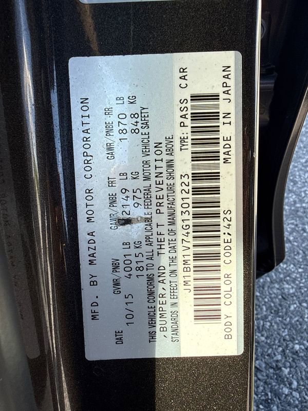 Used 2016 MAZDA MAZDA3 i Touring FWD image 24