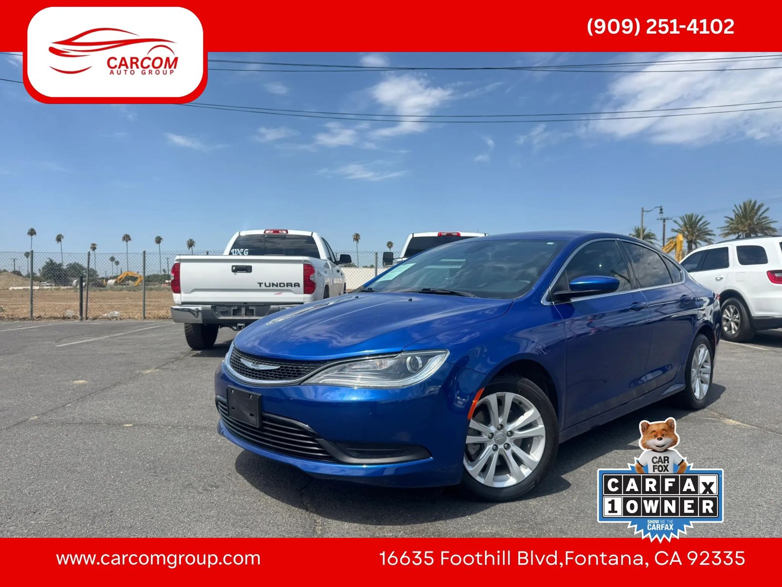 Used 2017 Chrysler 200 LX FWD image 1