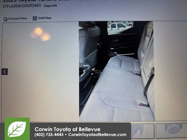 Used 2025 Toyota Tundra SR5 image 7