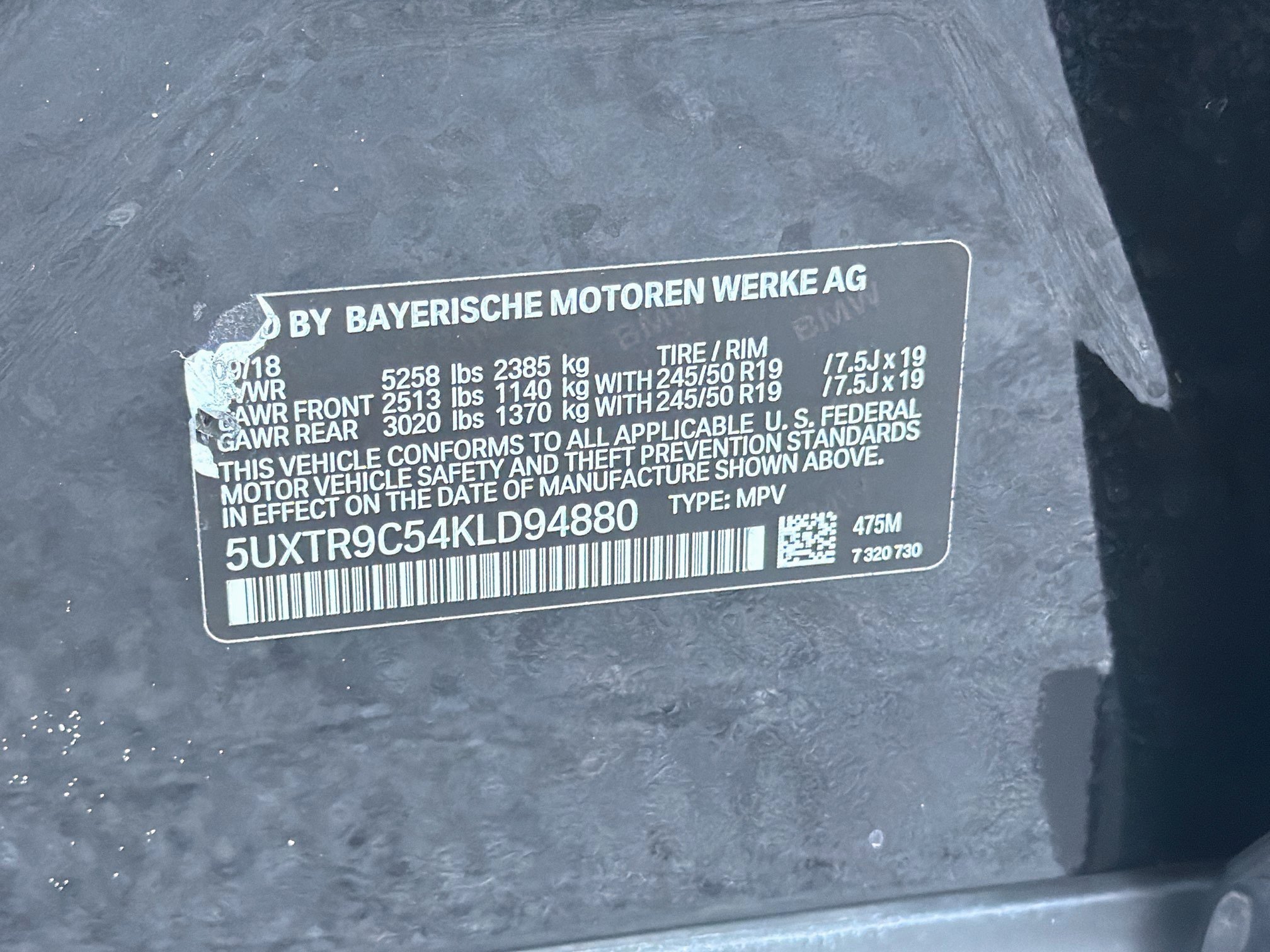 Used 2019 BMW X3 xDrive30i w/ Premium Package AWD/4WD image 44