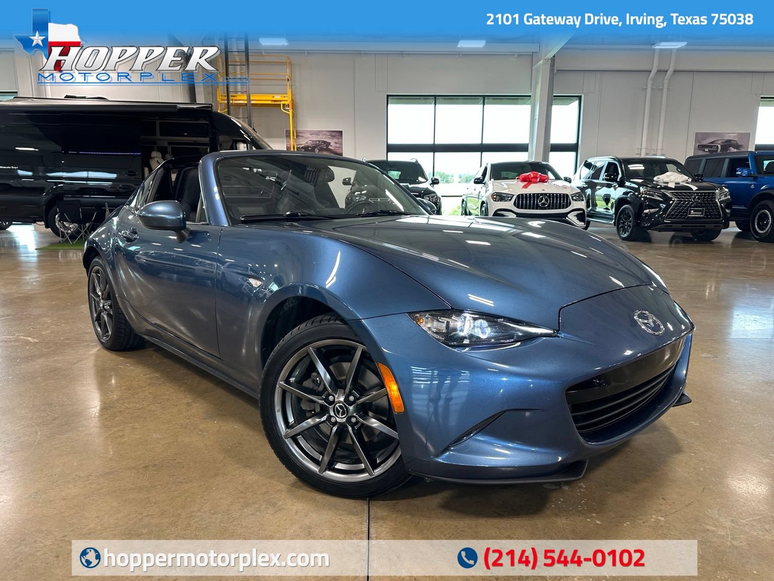 Used 2019 MAZDA MX-5 Miata RF Grand Touring RWD image 1