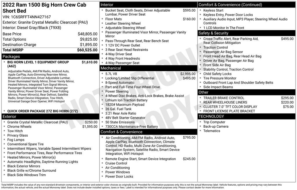 Used 2022 RAM 1500 Big Horn image 4