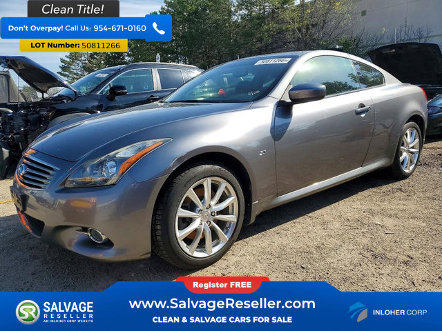 Used 2014 INFINITI Q60 Coupe w/ Premium Package AWD/4WD image 1