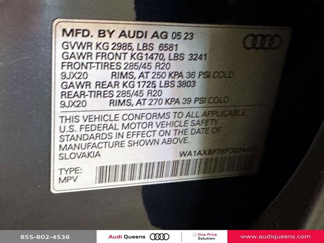 Certified 2023 Audi Q7 3.0T Premium w/ Convenience Package AWD/4WD image 32