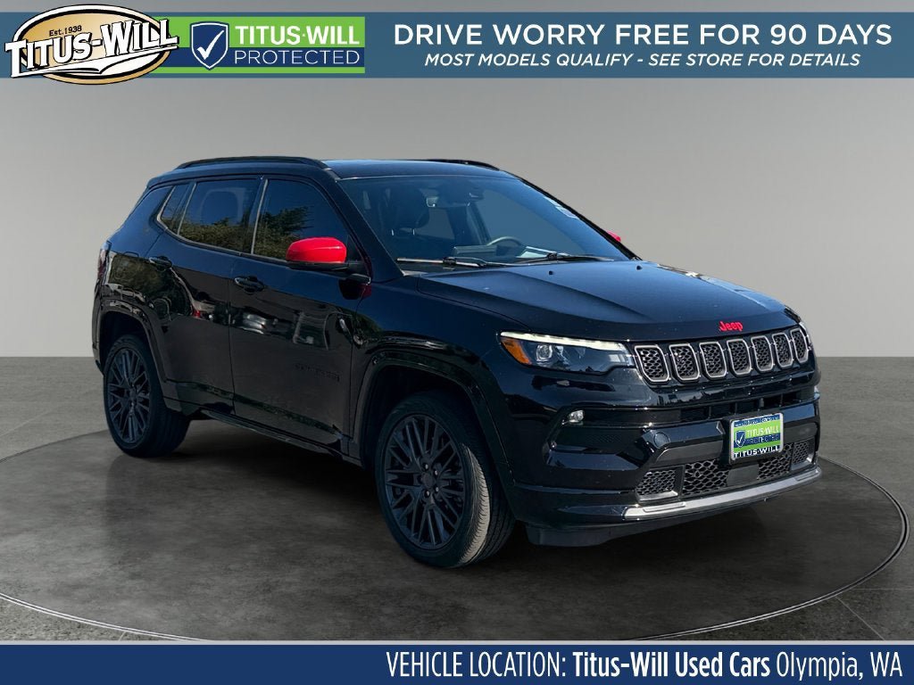 Used 2023 Jeep Compass Limited w/ Elite Group for (Red) Edition AWD/4WD image 1