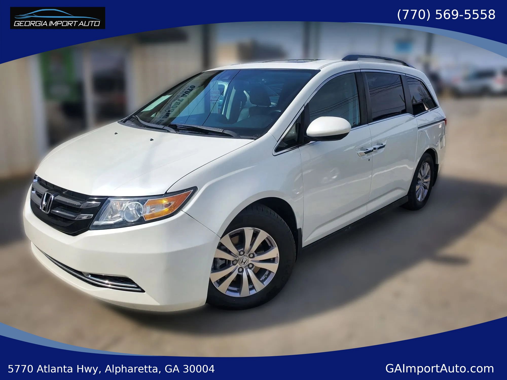 Used 2015 Honda Odyssey EX-L image 1