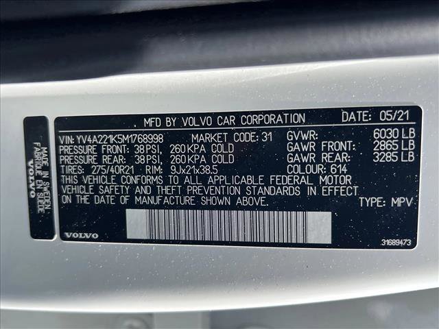 Used 2021 Volvo XC90 T6 Momentum image 25