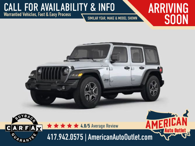 Used 2021 Jeep Wrangler Unlimited Sport image 1