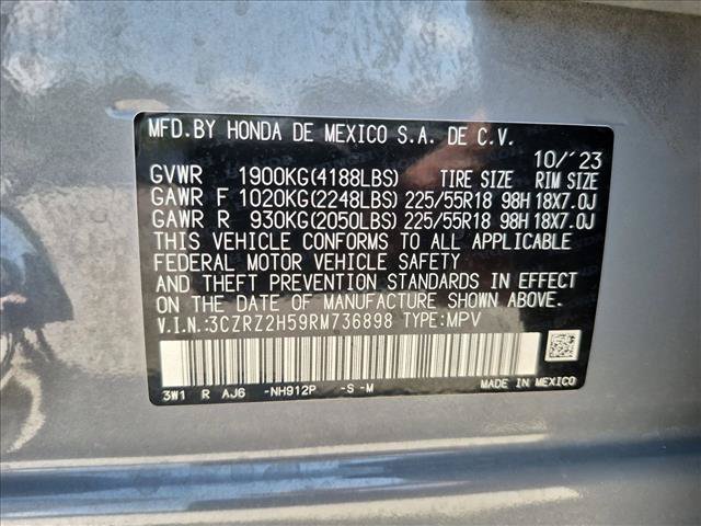 Used 2024 Honda HR-V Sport image 30