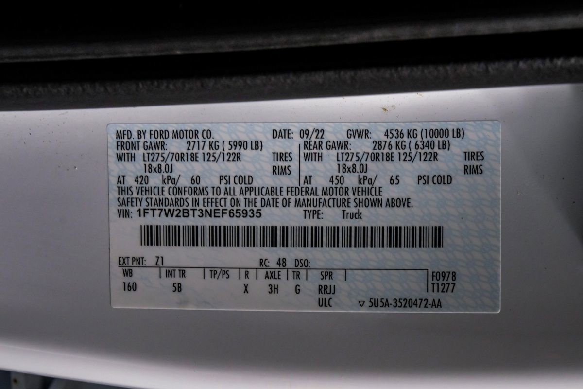 Used 2022 Ford F250 Lariat w/ Lariat Value Package image 62