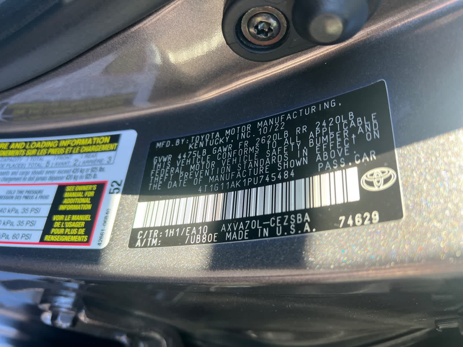 Used 2023 Toyota Camry SE FWD image 17
