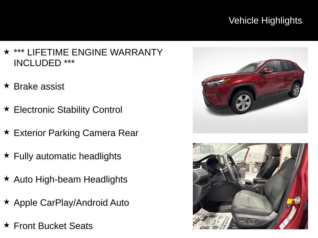 Used 2022 Toyota RAV4 XLE w/ Convenience Package image 2