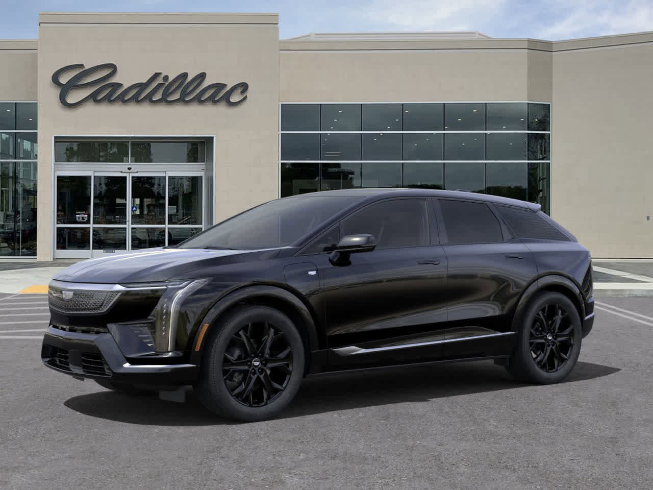 New 2025 Cadillac Optiq Sport 1 w/ LPO, ONYX Package AWD/4WD image 2