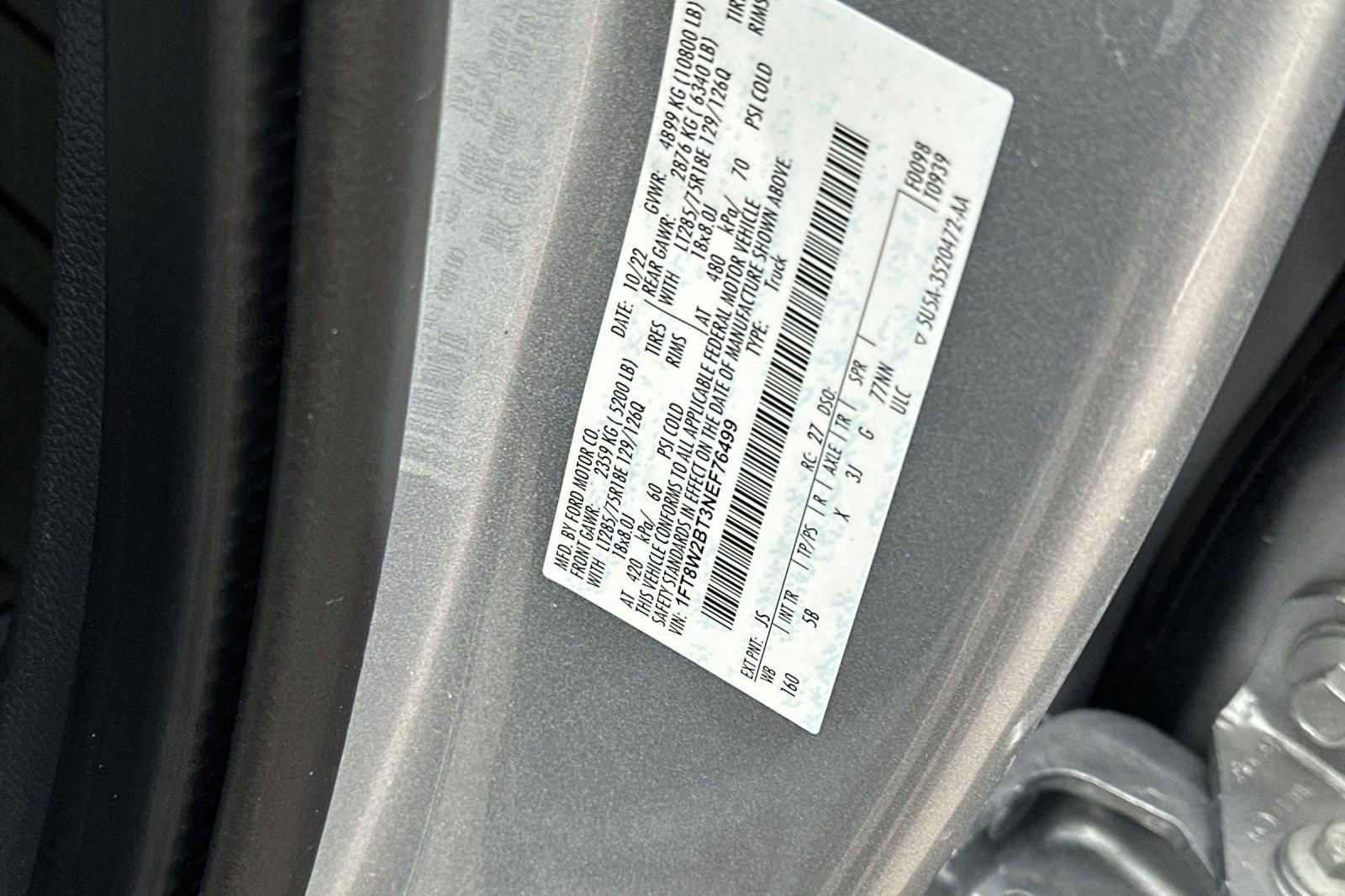 Used 2022 Ford F250 Lariat w/ Tremor Off-Road Package image 26