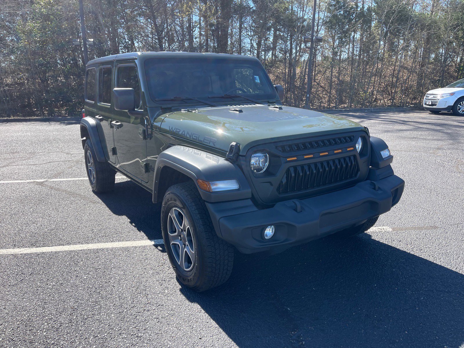 Used 2022 Jeep Wrangler Unlimited Sport image 1