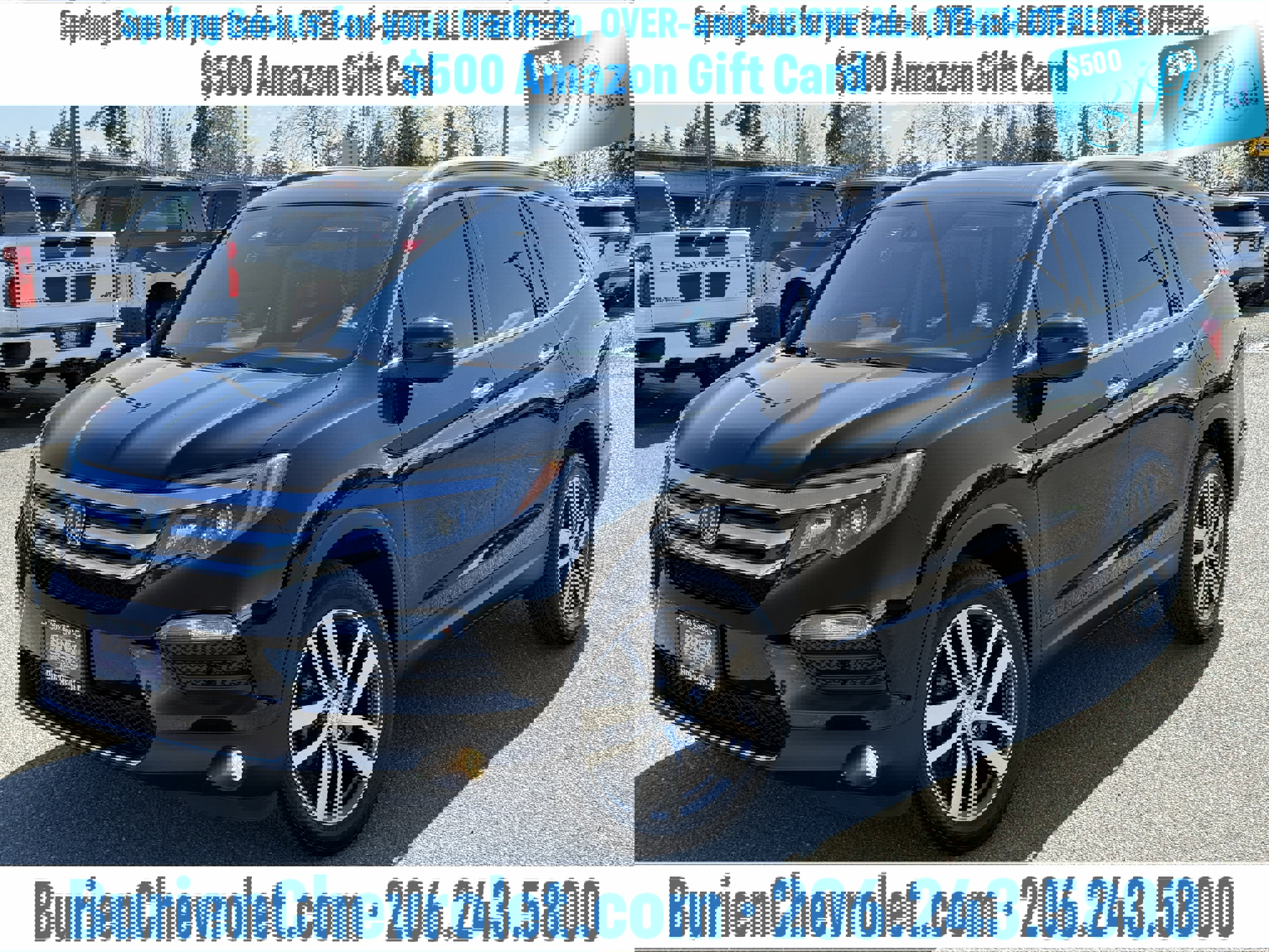 Used 2017 Honda Pilot Elite image 1