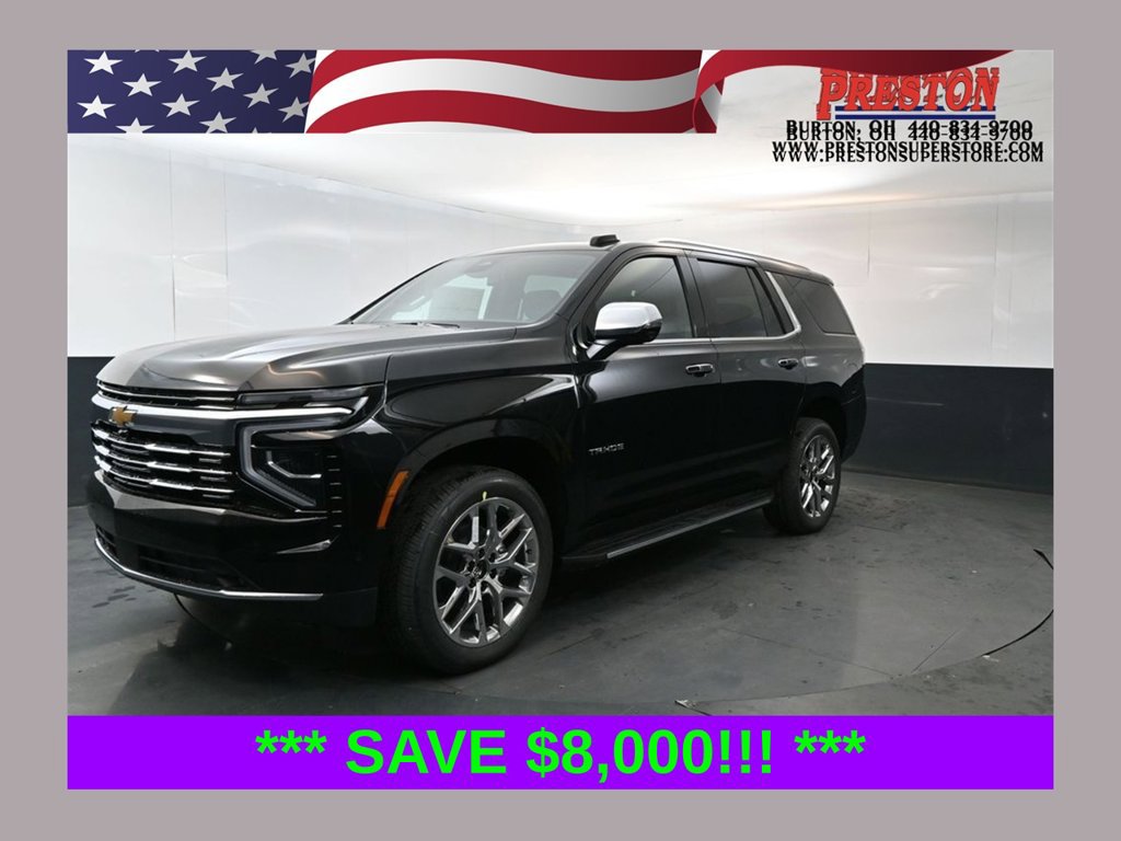 New 2026 Chevrolet Tahoe Premier w/ Sun And Tow Package