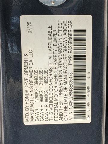 Used 2025 Honda Civic Sport image 25