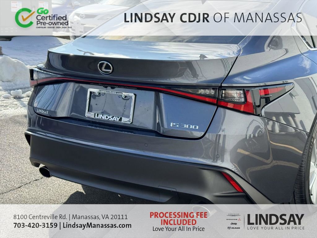 Used 2024 Lexus IS 300 w/ Comfort Package RWD image 10