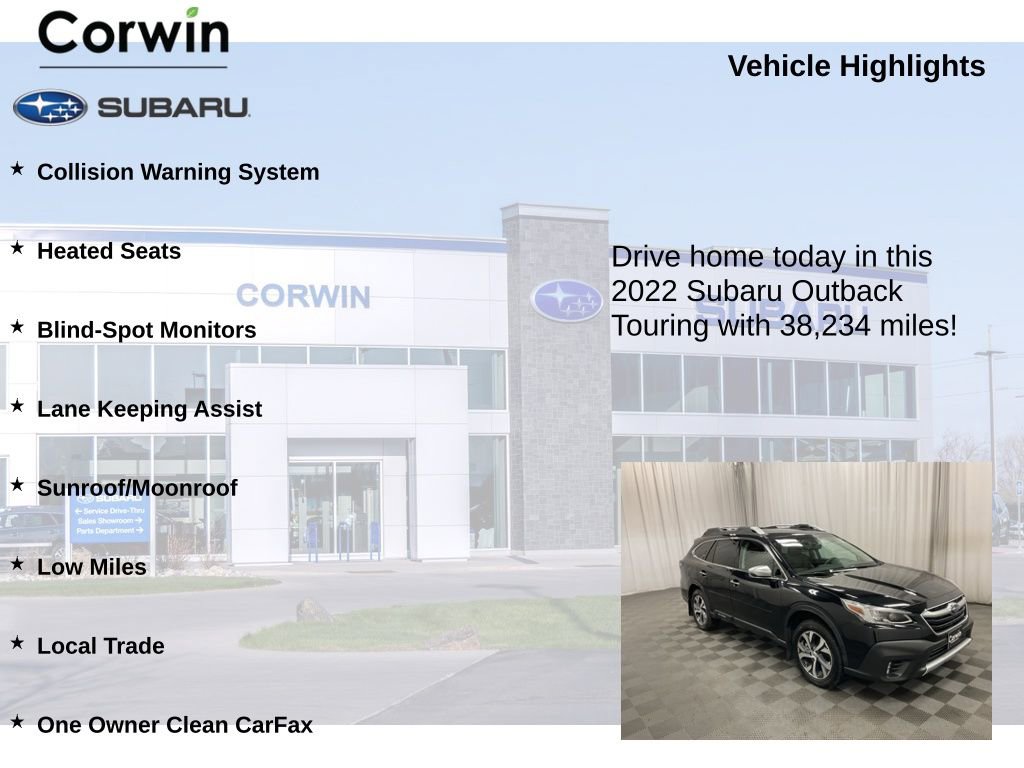 Used 2022 Subaru Outback Touring image 6