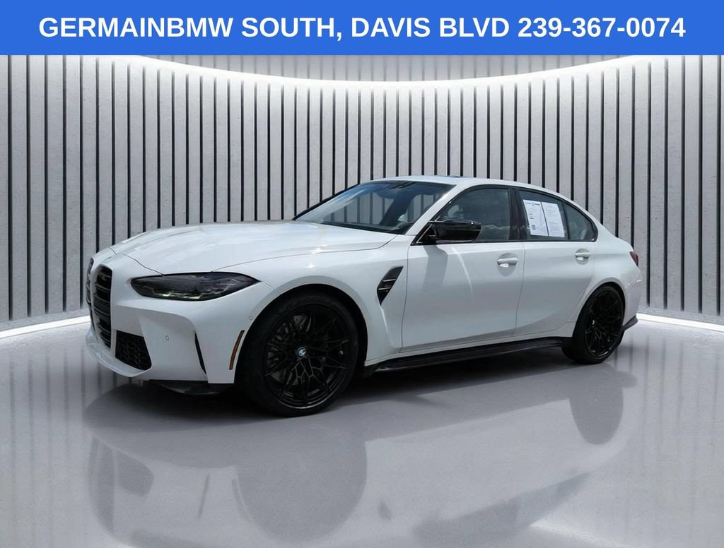 Certified 2024 BMW M3 Competition w/ Parking Assistance Package