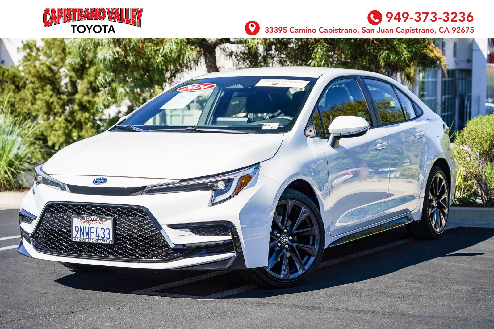 Certified 2024 Toyota Corolla SE