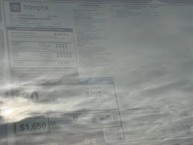 New 2026 Toyota Corolla Cross XLE w/ Convenience Package AWD/4WD image 25