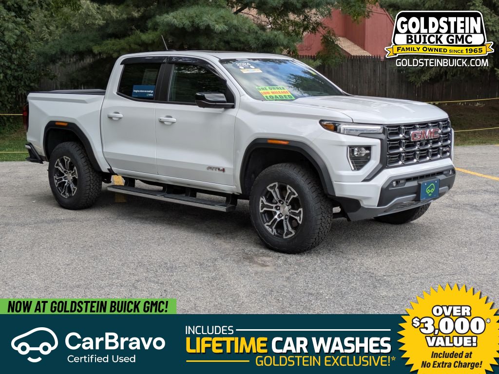 Certified 2024 GMC Canyon AT4 w/ AT4 Premium Package AWD/4WD image 1