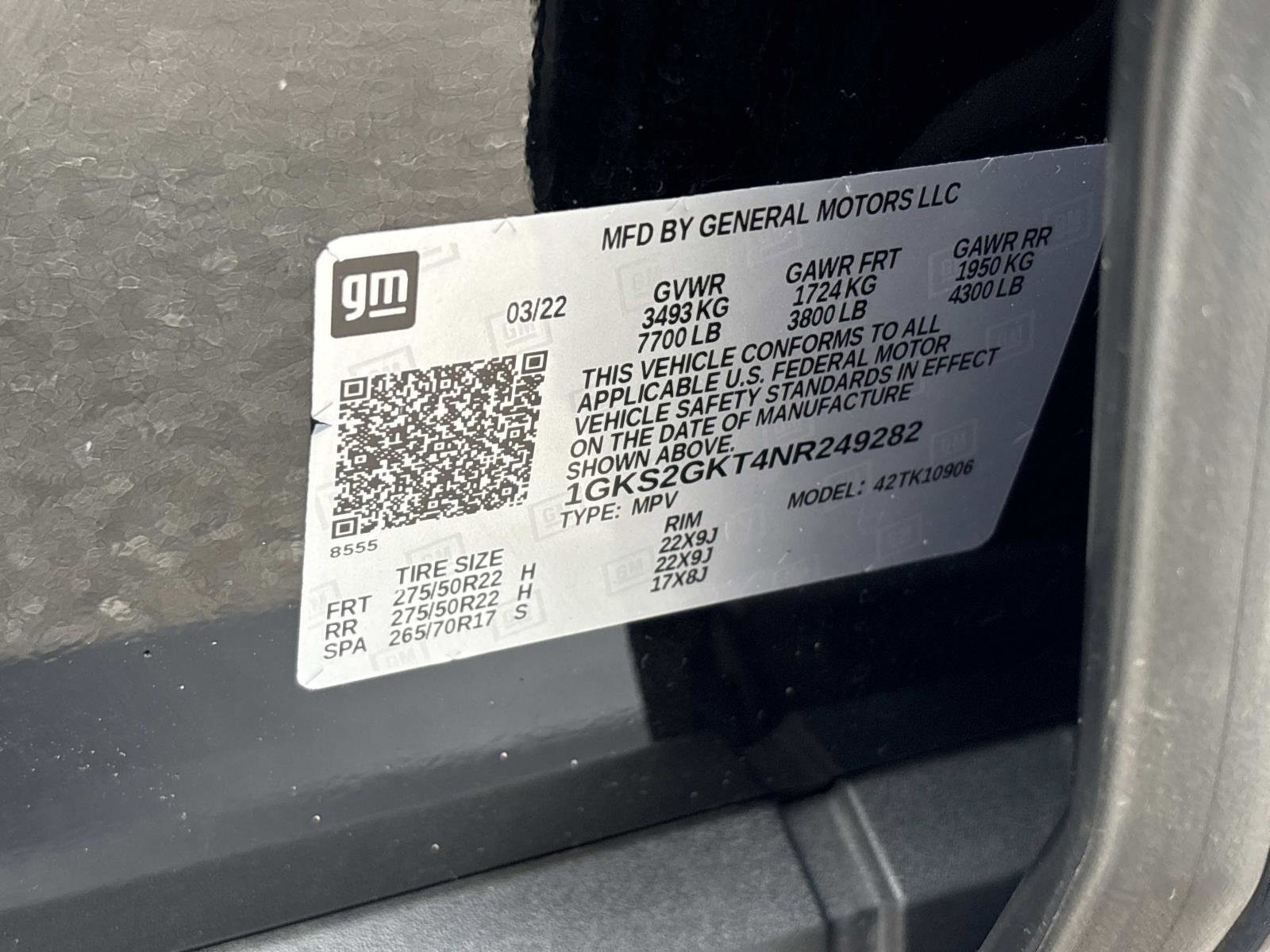 Used 2022 GMC Yukon XL SLT w/ SLT Luxury Package image 35
