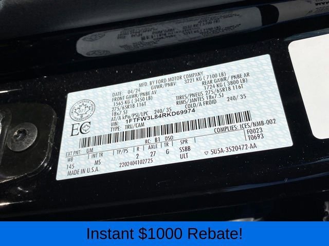 Used 2024 Ford F150 XLT image 25