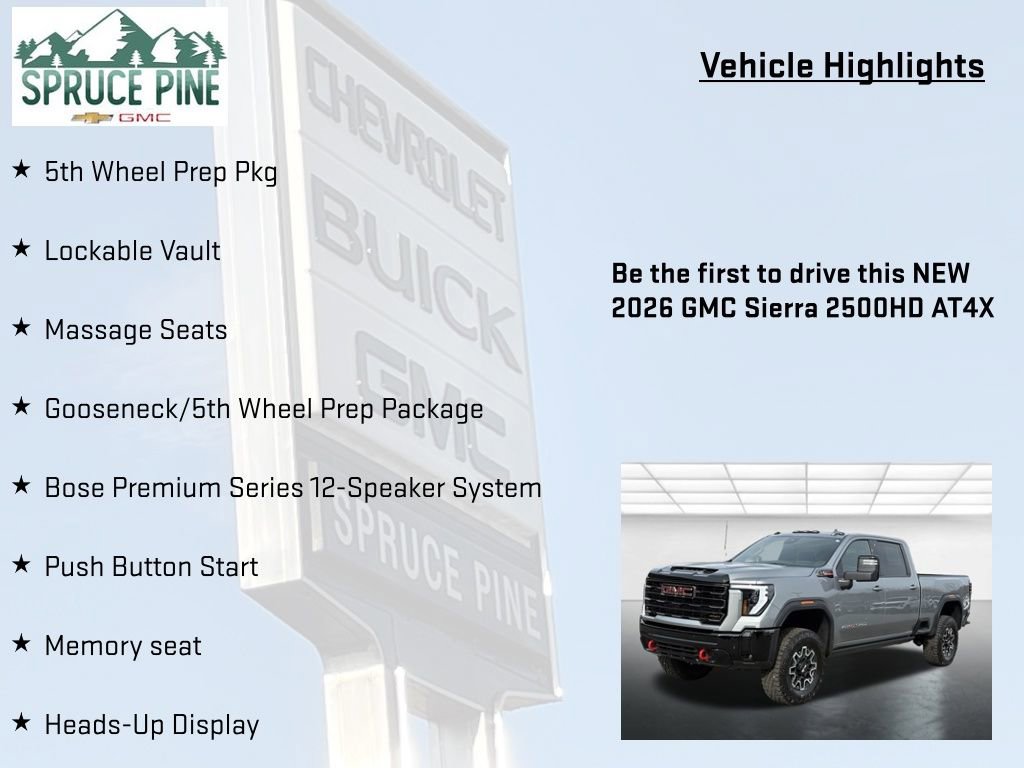 New 2026 GMC Sierra 2500 AT4X AWD/4WD image 5