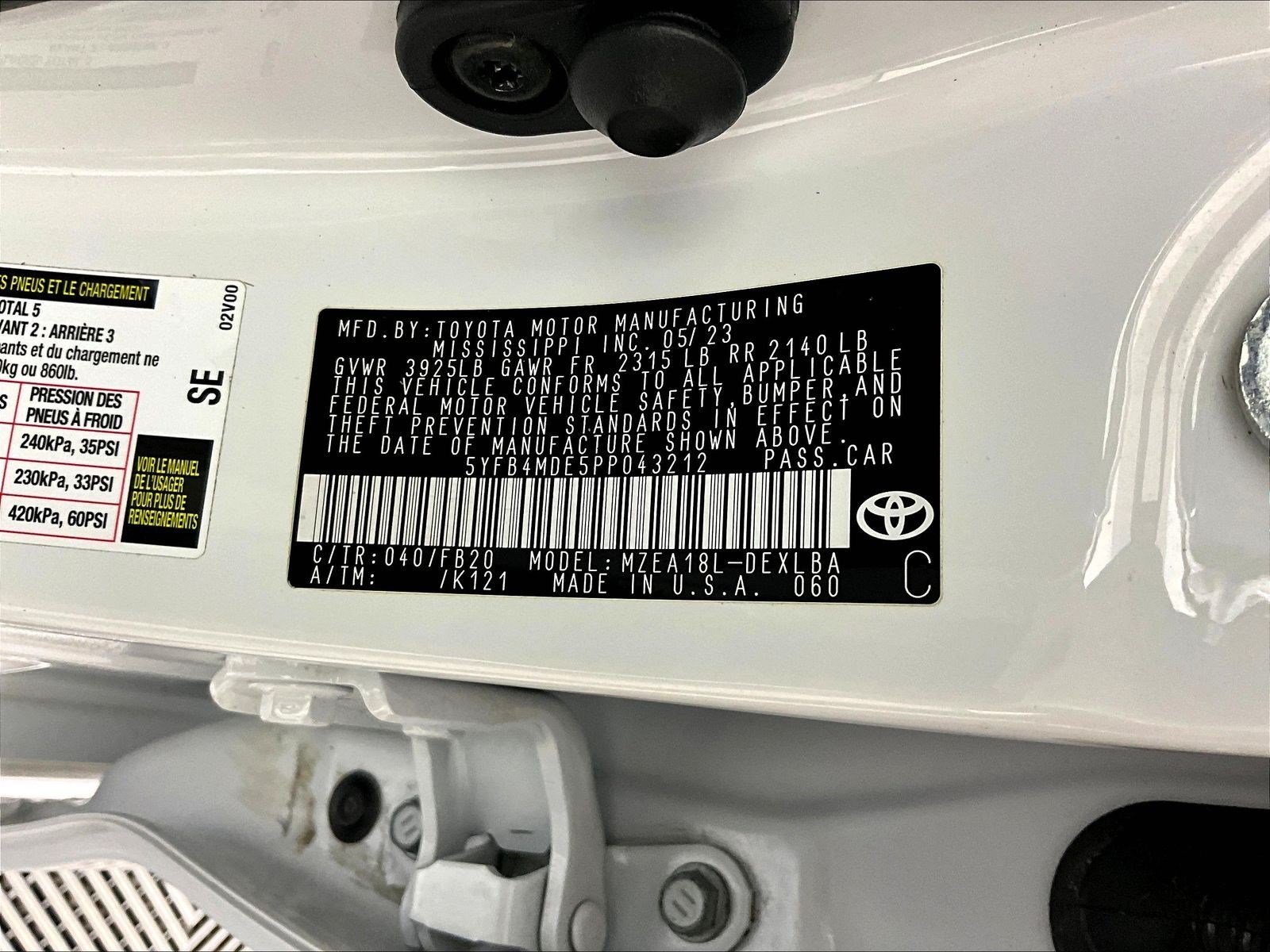 Used 2023 Toyota Corolla LE FWD image 19