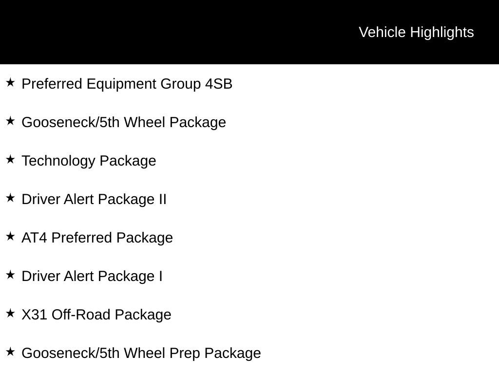 Used 2023 GMC Sierra 2500 AT4 w/ AT4 Preferred Package image 5