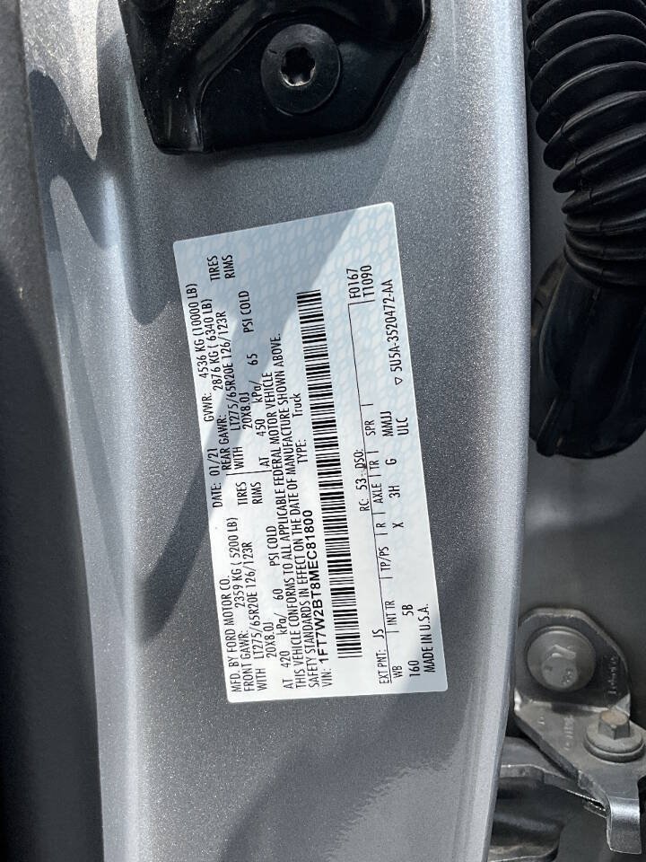 Used 2021 Ford F250 Lariat w/ Chrome Package AWD/4WD image 20