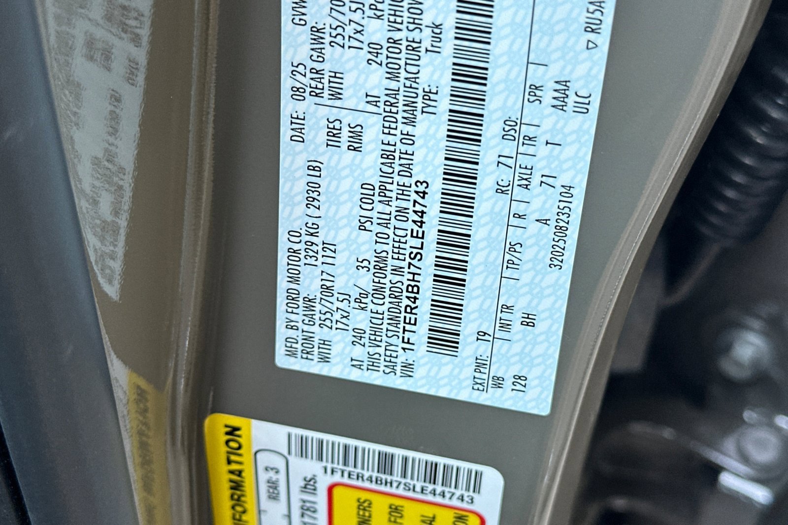 New 2025 Ford Ranger XL image 22