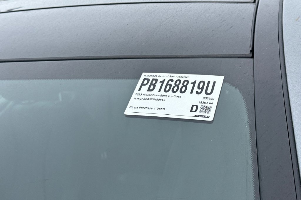 Certified 2023 Mercedes-Benz E 450 4MATIC Sedan image 4