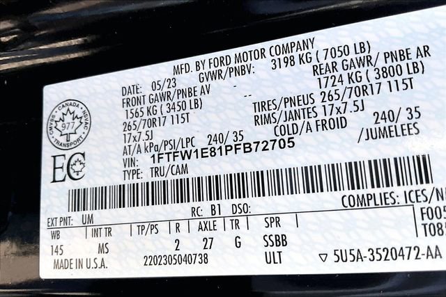 Used 2023 Ford F150 XLT AWD/4WD image 20