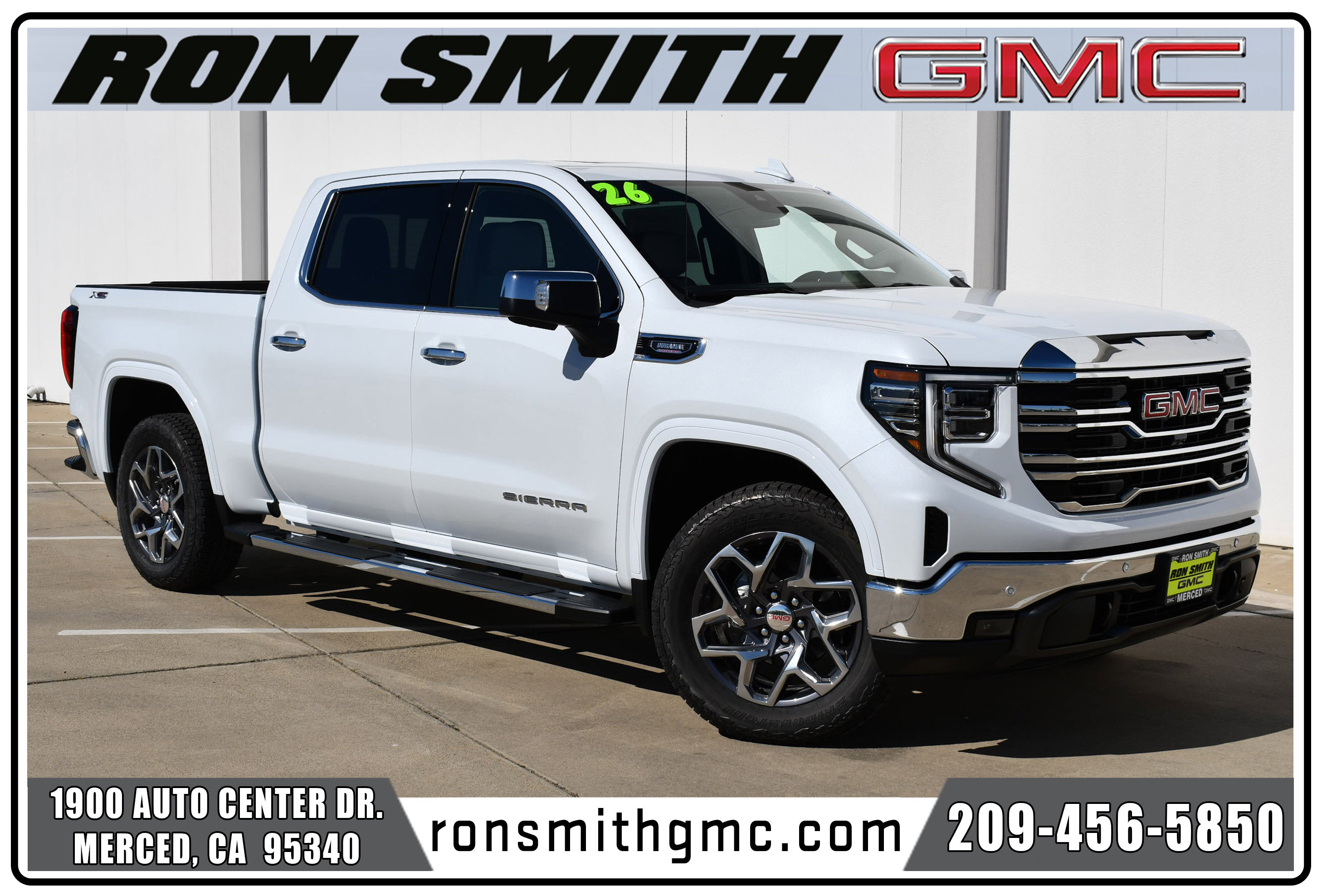 New 2026 GMC Sierra 1500 SLT w/ SLT Premium Plus Package