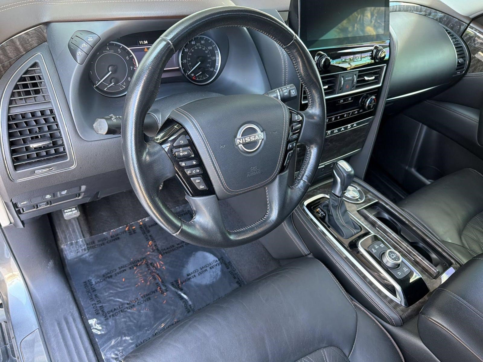 Used 2021 Nissan Armada Platinum w/ Captain's Chairs Package RWD image 4