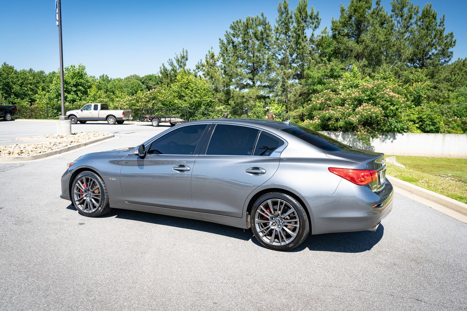 Used 2017 INFINITI Q50 Red Sport 400 AWD/4WD image 7