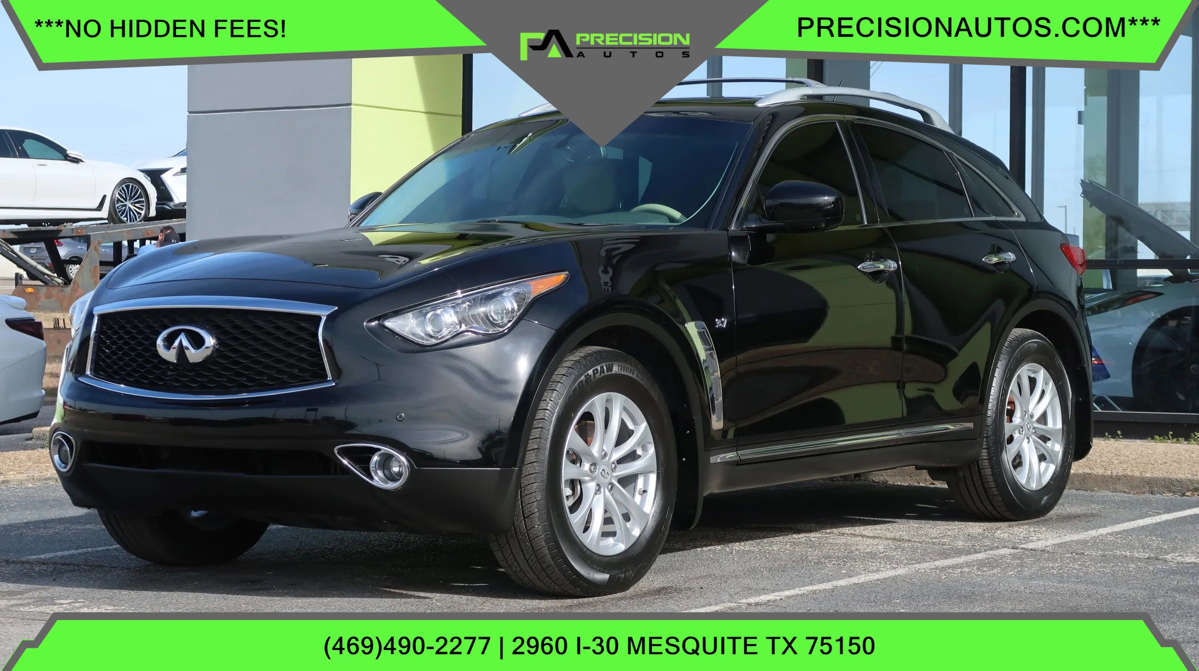 Used 2017 INFINITI QX70 3.7 w/ Premium Package image 1