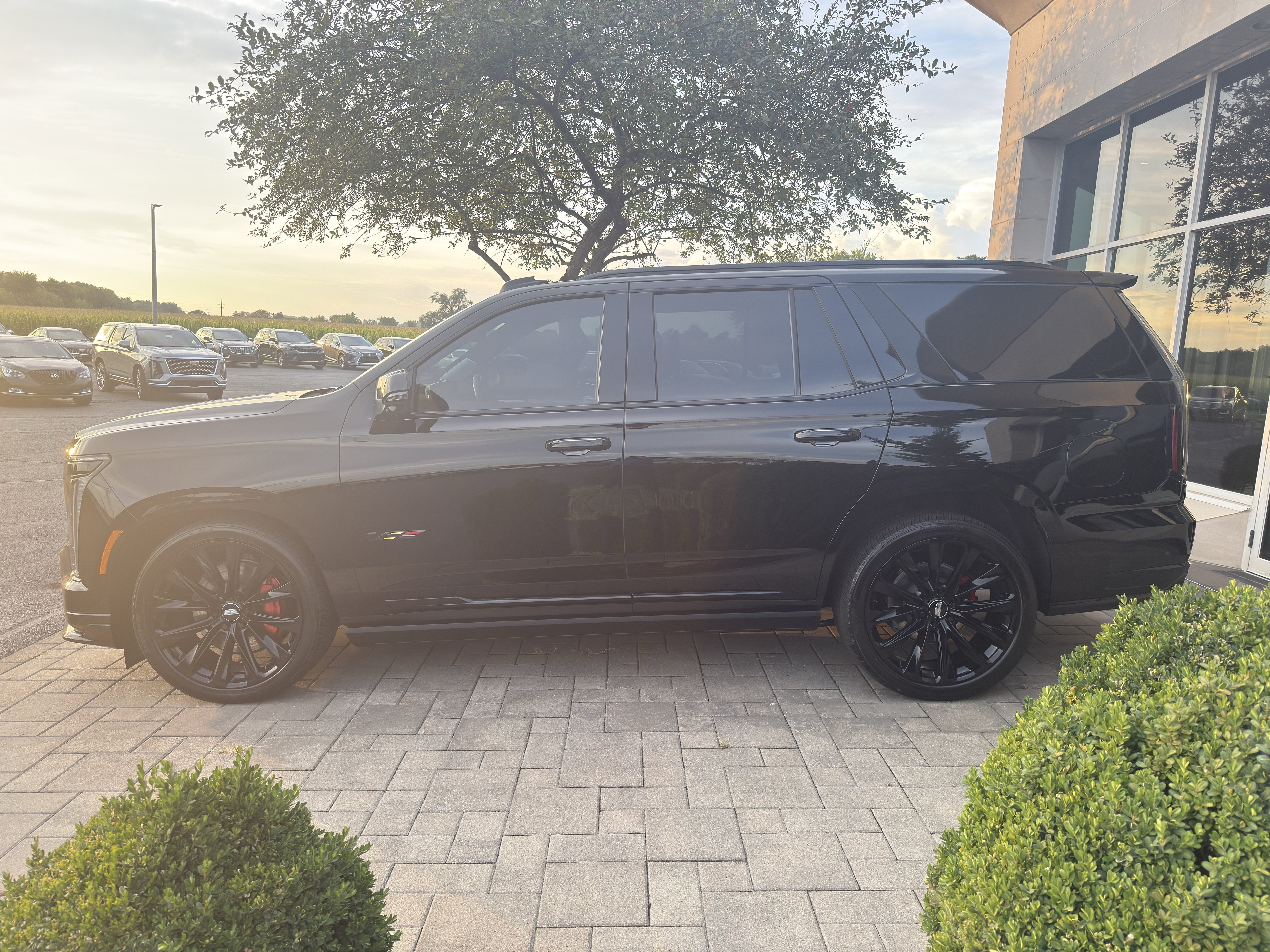 Used 2025 Cadillac Escalade V w/ LPO, ONYX Package AWD/4WD image 4