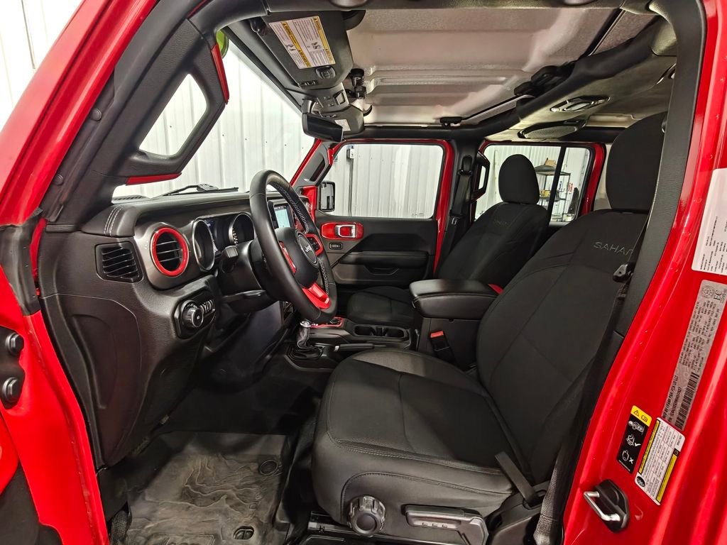 Used 2021 Jeep Wrangler Unlimited Sahara w/ Uconnect 4C Nav & Sound Group image 25