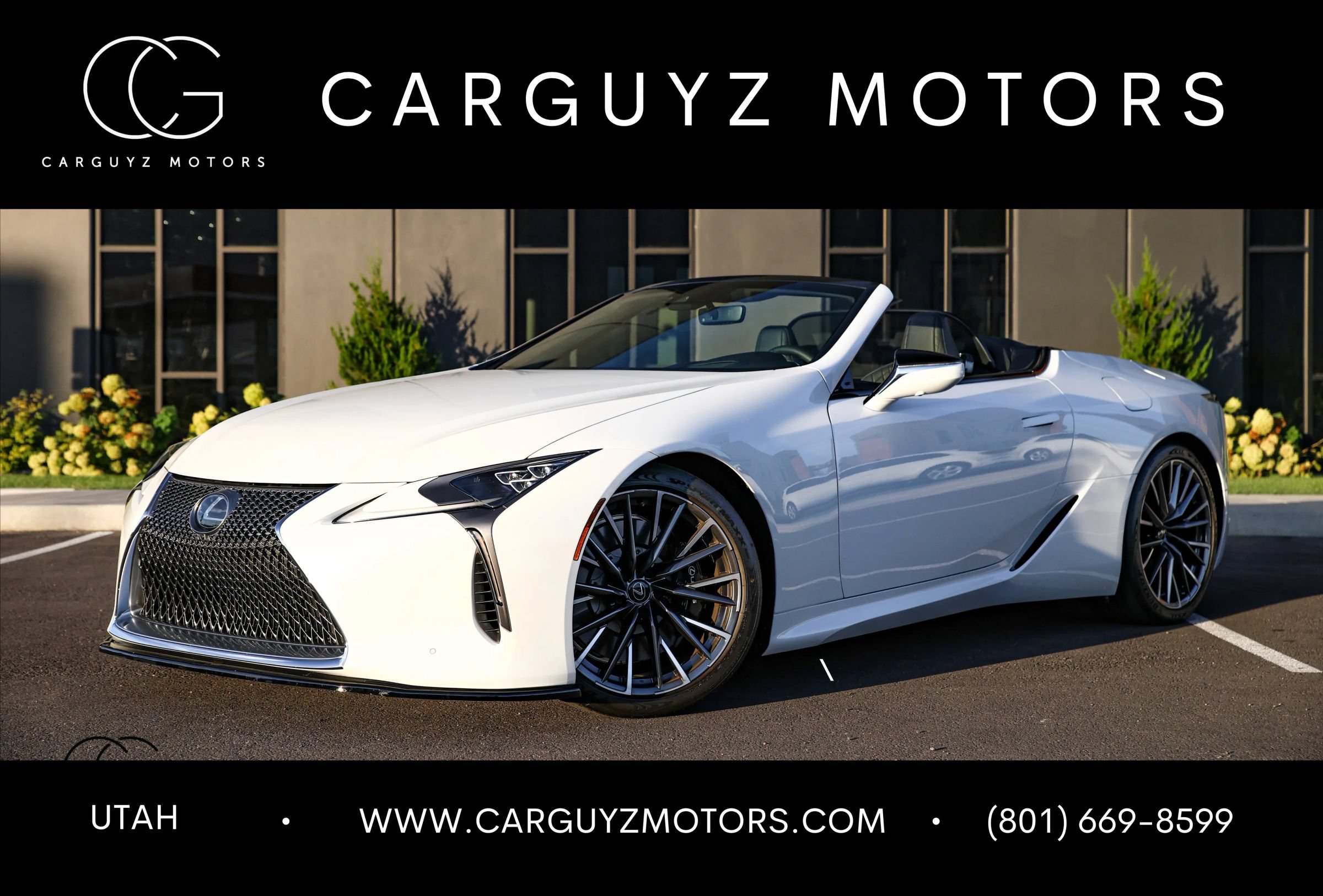 Used 2024 Lexus LC 500 Convertible w/ Touring Package